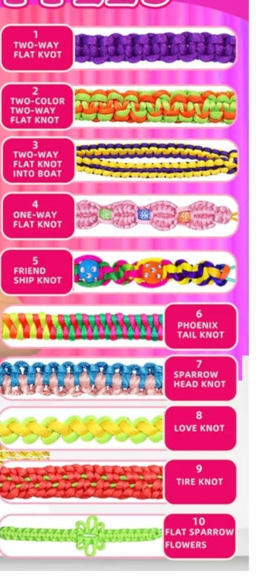 Friendship Bracelet Making Kit