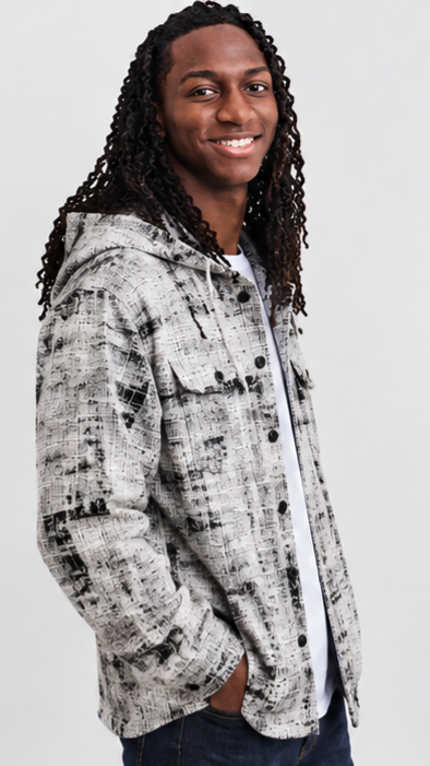 Urban Ink Hooded Jacket - On the Go with Princess O