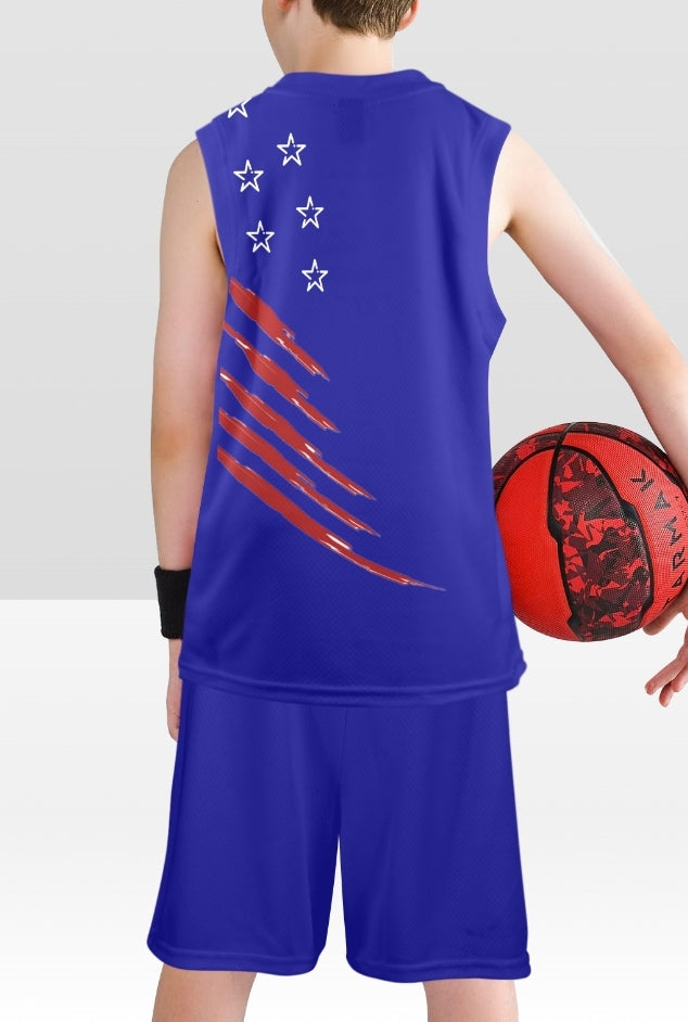 Stars and Stripes Boys Basketball Sets