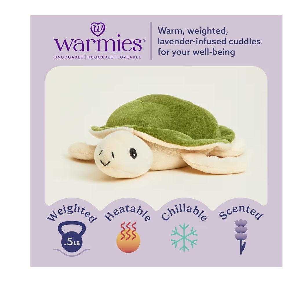 Warmies Turtle Lavender Scented Plush