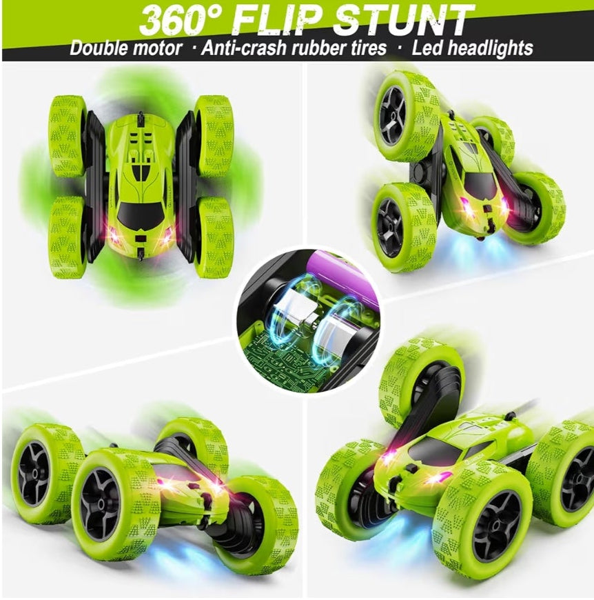 Rechargeable 360 Remote Stunt Car