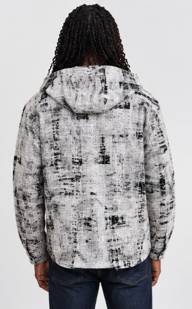 Urban Ink Hooded Jacket - On the Go with Princess O