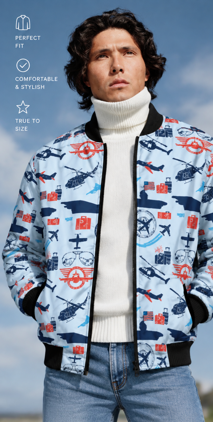 Signature Aviator Flight Jacket - On the Go with Princess O