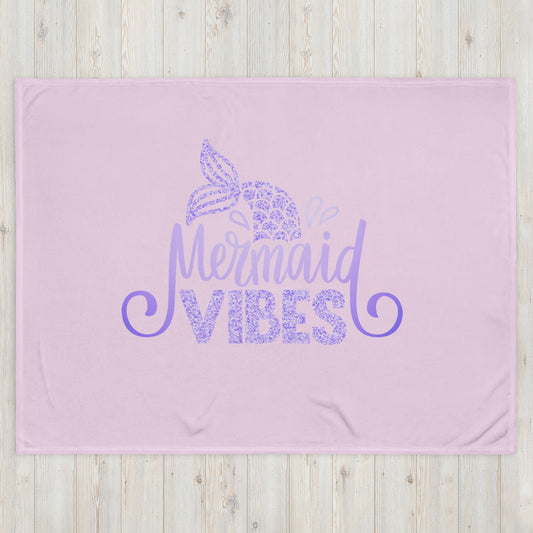 Mermaid Vibes Cool Silk Touch Beach Blanket - On the Go with Princess O