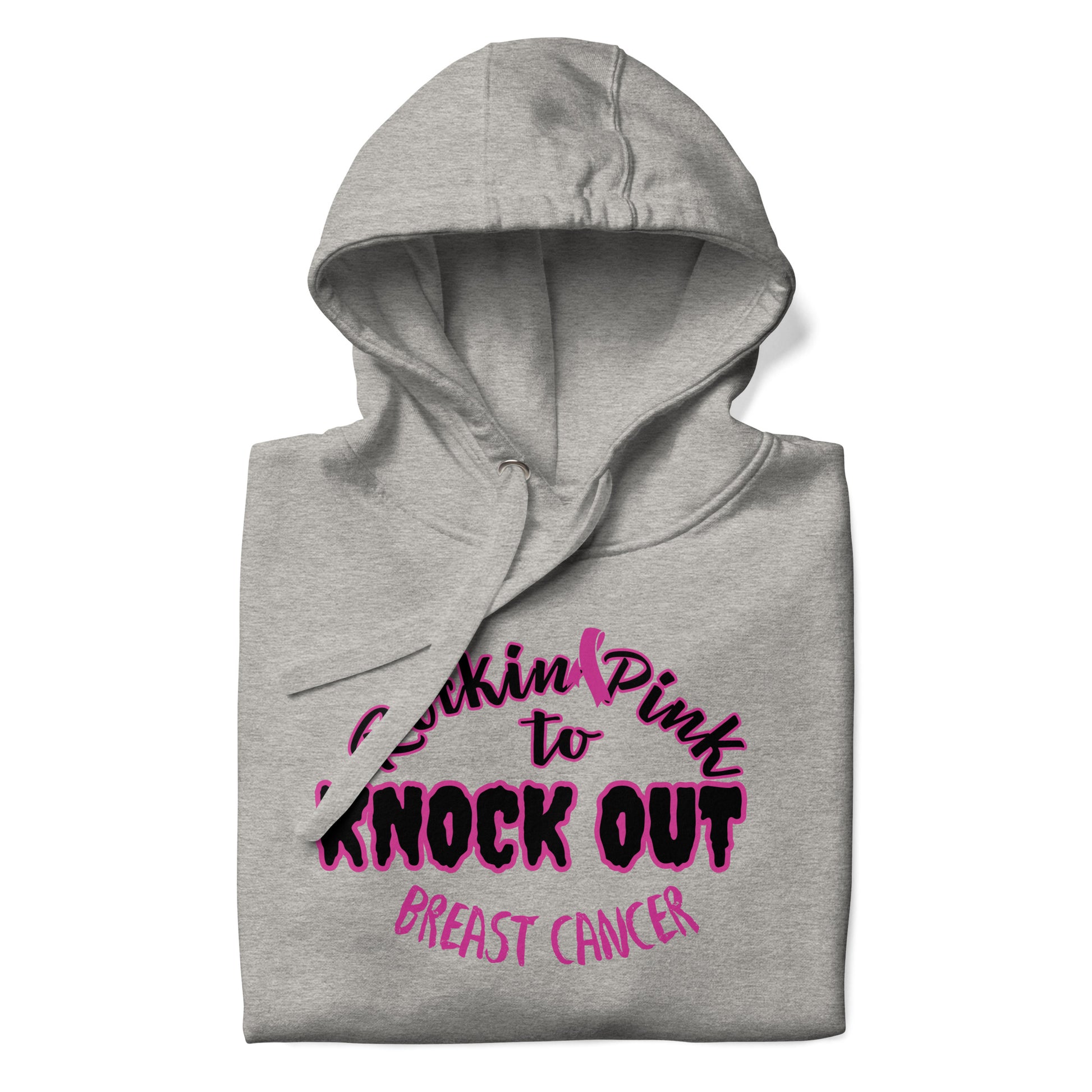 Knock Out Breast Cancer Hoodie - On the Go with Princess O