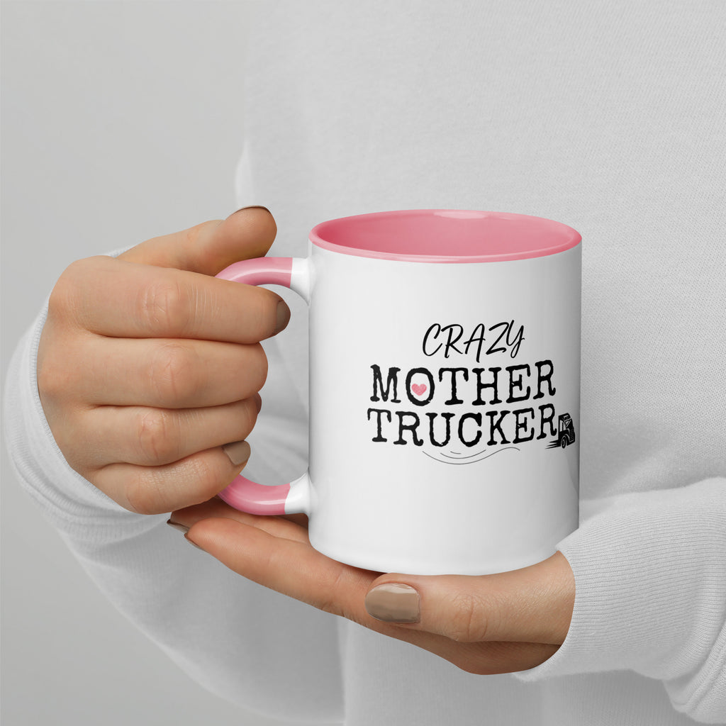 Crazy Mother Trucker Premium  11oz Ceramic Mug