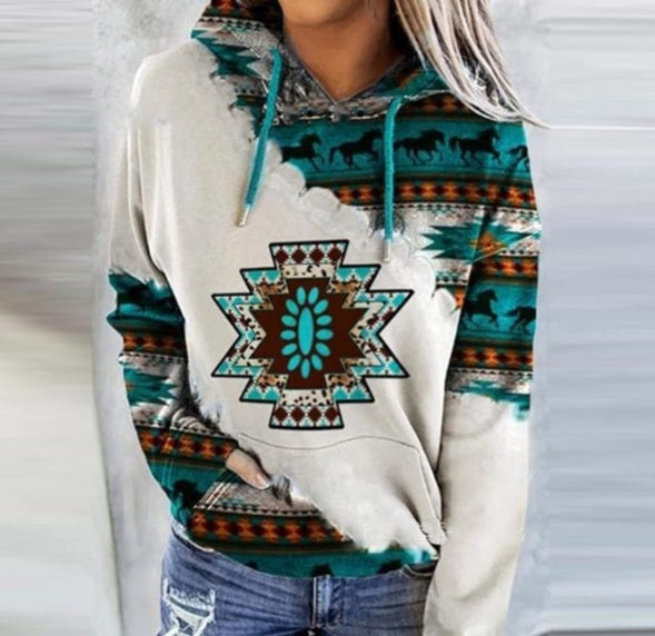 Women's Yellowstone Cowgirl Soft Jersey Sweatshirt