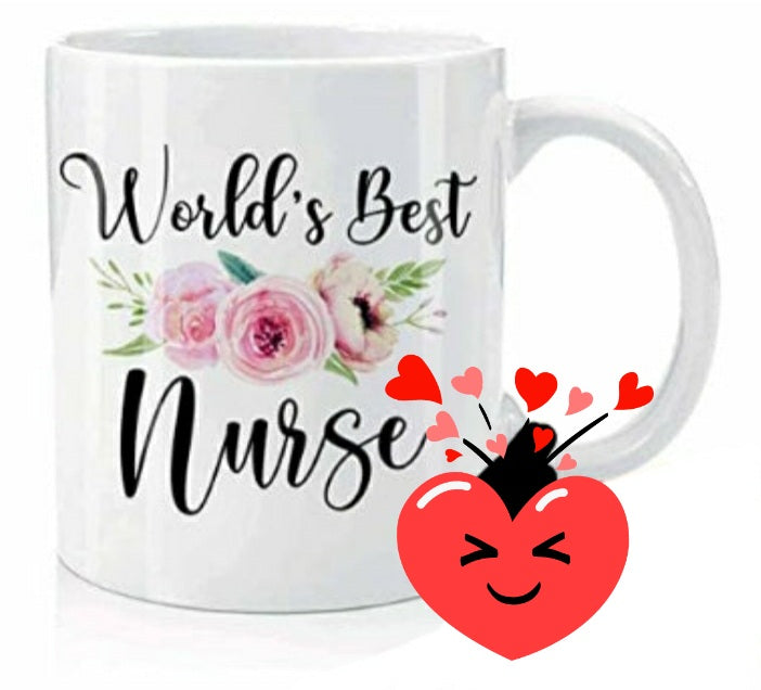 World's Best Nurse 11oz Ceramic Mug - On the Go with Princess O