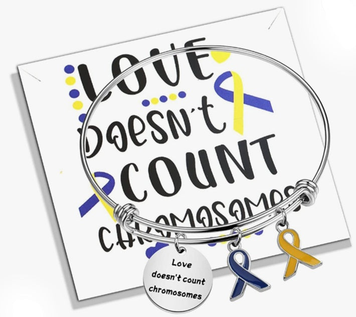 Love Doesn't Count Chromosomes Bracelet