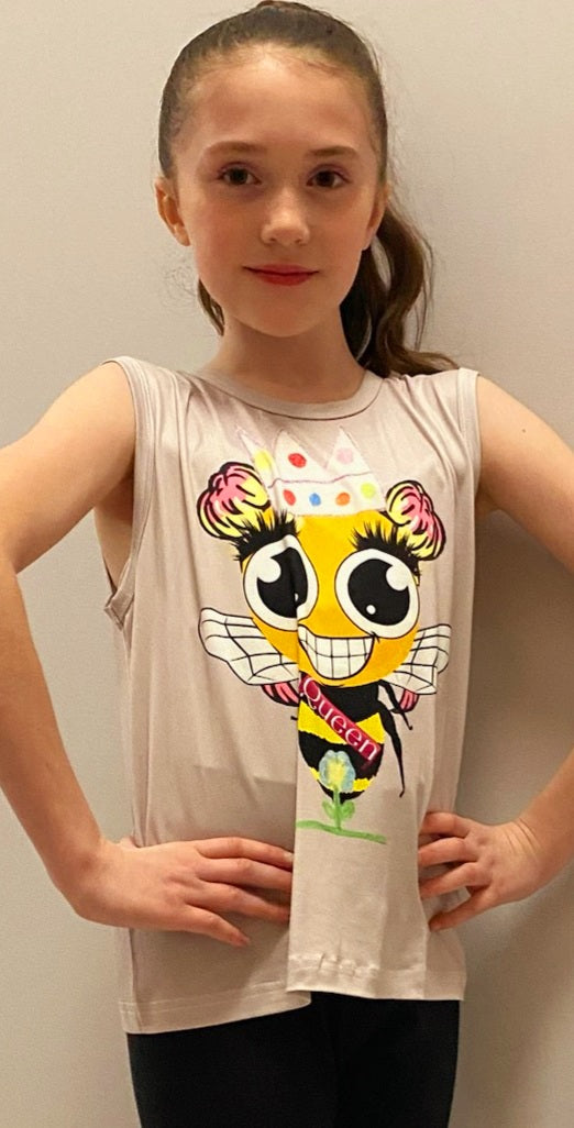 Queen Bee Soft Tank Top - On the Go with Princess O