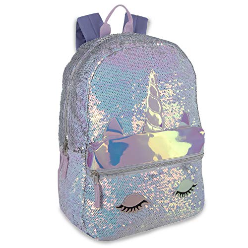 Rainbow Sequin Unicorn Backpack
