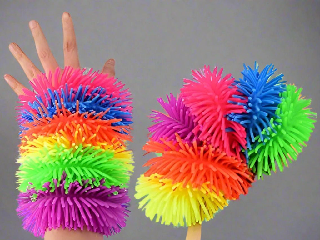 6 Sensory Squishy Band Bracelet Set