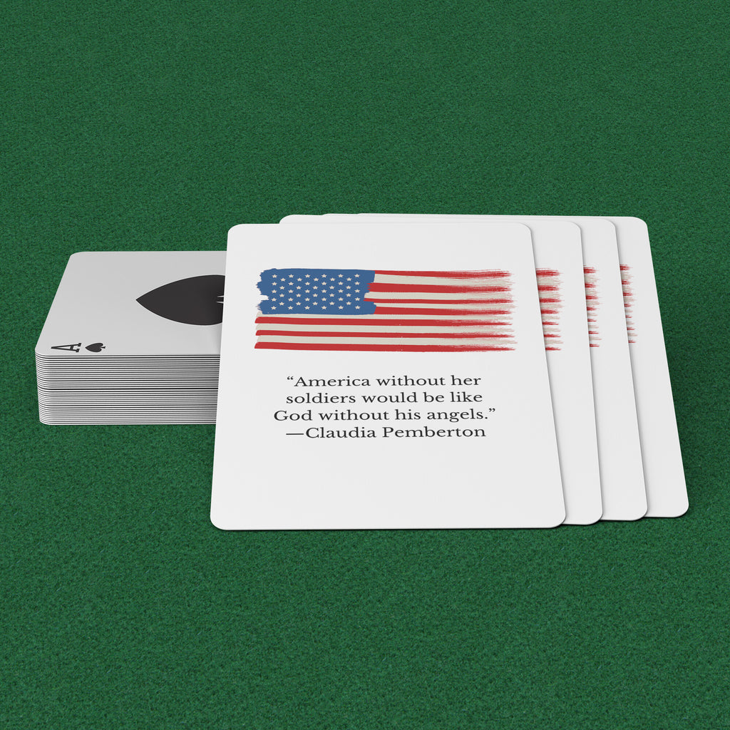 American Flag 52-Card Playing Deck