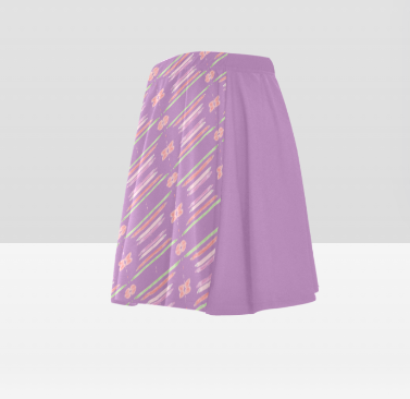 Lavender Crayon Skirt - On the Go with Princess O