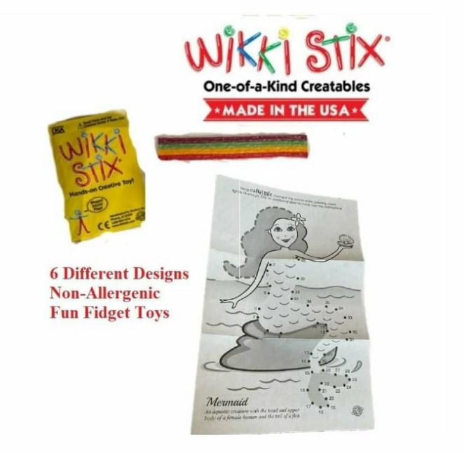 One-of-a-kind Wikki Stix Creatables Fidget Toys