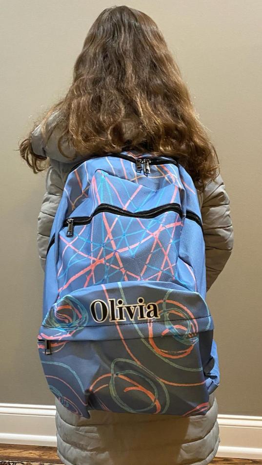 Large Travel Backpack Add Custom Text