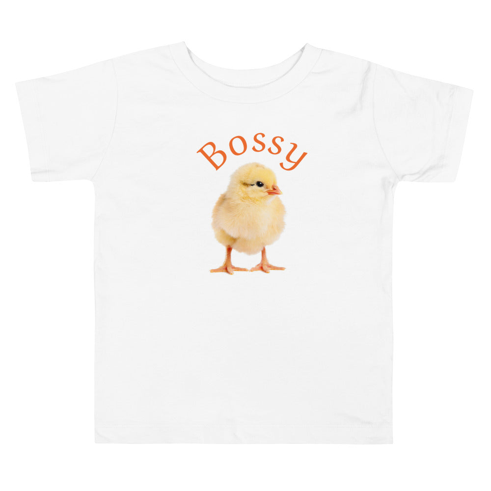 Bossy Chick Tee Kids, Babys, Toddlers 6m - XL