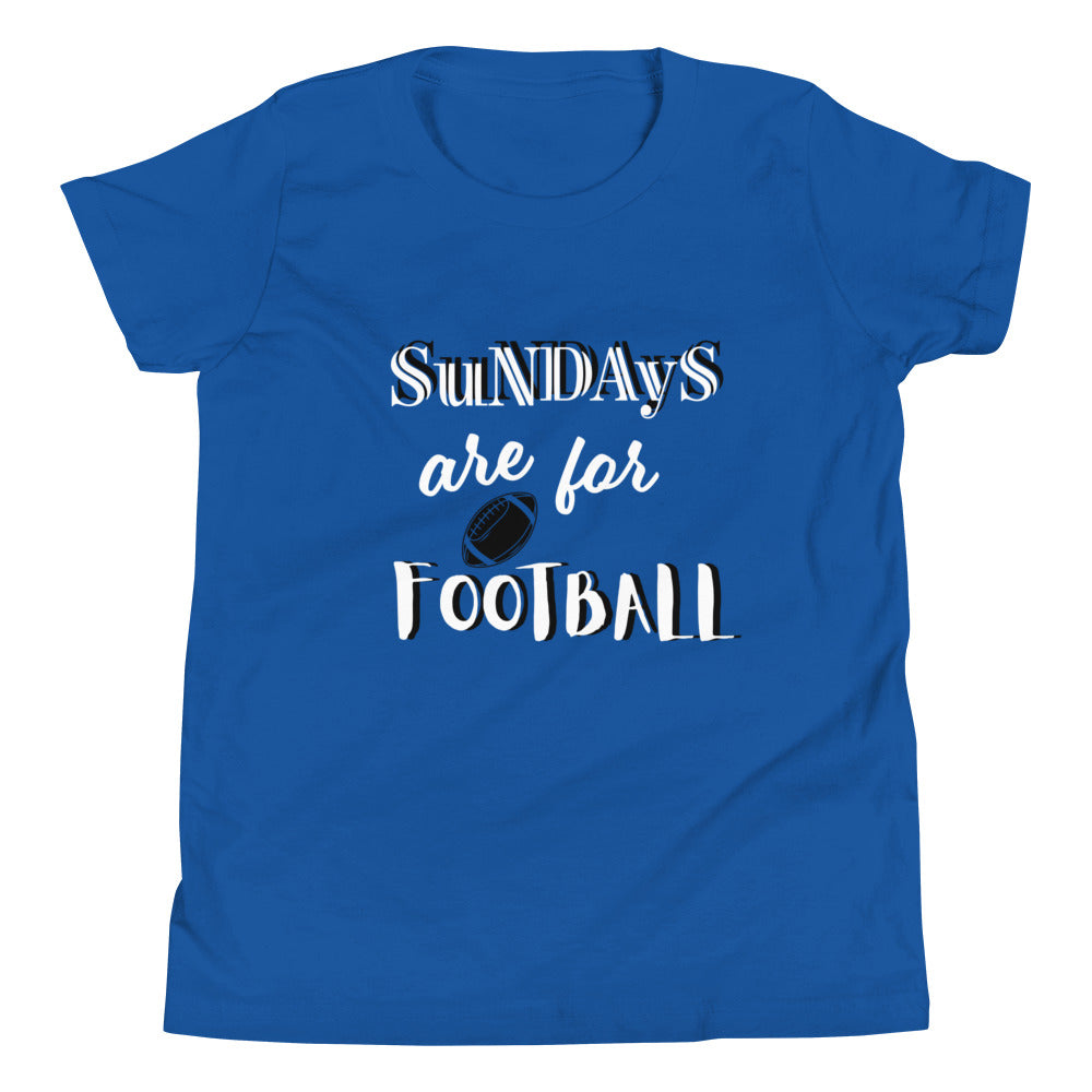 Kids Sundays Are for Football Designer Tee